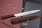 Couteau yanagiba 30cm japonais artisanal Sakai Takayuki Honyaki Shoryu VG10