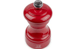 Moulin à sel sec manuel Peugeot Bistro en bois laqué rouge passion 10cm