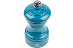 Moulin à sel sec manuel Peugeot Bistro en bois laqué bleu pacifique 10cm