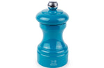 Moulin à sel sec manuel Peugeot Bistro en bois laqué bleu pacifique 10cm
