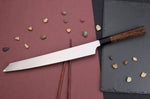 Couteau yanagiba kiritsuke 30cm japonais artisanal Sakai Takayuki Honyaki Shoryu VG10
