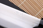 Couteau nakiri 16,5cm japonais artisanal Naoki Mazaki WS2 poli
