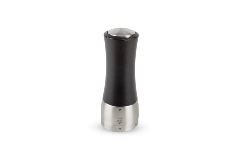 Moulin à poivre manuel Peugeot Madras U'Select en bois de hêtre et inox chocolat - 16 cm