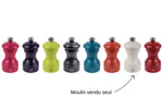Moulin à poivre manuel Peugeot Bistro en bois de hêtre laqué ivoire 10cm