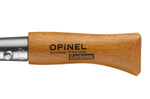 Couteau pliant Opinel Tradition Carbone n°02 lame 3,5cm manche hêtre