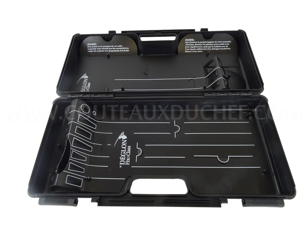 Mallette compacte vide Deglon avec 2 plateaux fixes