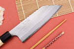 Couteau bunka 16,5cm japonais artisanal Naoki Mazaki WS2 poli