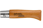 Couteau pliant Opinel Tradition Carbone n°03 lame 4cm manche hêtre