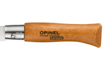 Couteau pliant Opinel Tradition Carbone n°04 lame 5cm manche hêtre