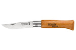 Couteau pliant Opinel Tradition Carbone n°04 lame 5cm manche hêtre