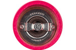 Moulin à sel sec manuel Peugeot Bistro en bois de hêtre laqué rose bonbon 10cm