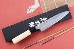 Couteau universel 15cm japonais artisanal Naoki Mazaki WS2 poli