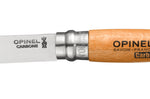 Couteau pliant Opinel Tradition Carbone n°06 lame 7cm manche hêtre