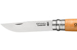 Couteau pliant Opinel Tradition Carbone n°06 lame 7cm manche hêtre