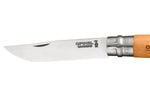 Couteau pliant Opinel Tradition Carbone n°12 lame 12cm manche hêtre