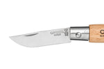 Couteau pliant Opinel Tradition Inox n°02 lame 3,5cm manche hêtre