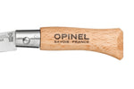 Couteau pliant Opinel Tradition Inox n°02 lame 3,5cm manche hêtre