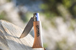 Couteau pliant Opinel Tradition Inox n°02 lame 3,5cm manche hêtre