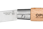 Couteau pliant Opinel Tradition Inox n°03 lame 4cm manche hêtre