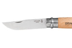 Couteau pliant Opinel Tradition Inox n°09 lame 9cm manche hêtre