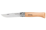 Couteau pliant Opinel Tradition Inox n°09 lame 9cm manche hêtre