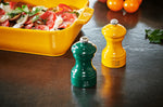 Moulin à poivre manuel Peugeot Bistro en bois de hêtre laqué vert forêt 10cm
