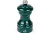 Moulin à poivre manuel Peugeot Bistro en bois de hêtre laqué vert forêt 10cm