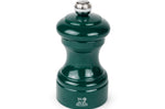 Moulin à poivre manuel Peugeot Bistro en bois de hêtre laqué vert forêt 10cm