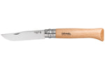 Couteau pliant Opinel Tradition Inox n°12 lame 12cm manche hêtre