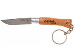 Couteau pliant Opinel Tradition Inox Porte-clés n°04 lame 5cm manche hêtre