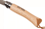 Couteau pliant Opinel Tradition Inox Baroudeur n°07 lame 8cm manche hêtre