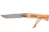 Couteau pliant Opinel Tradition Inox Baroudeur n°07 lame 8cm manche hêtre