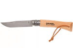 Couteau pliant Opinel Tradition Inox Baroudeur n°07 lame 8cm manche hêtre