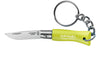 Couteau pliant Opinel Porte-clés Colorama n°02 lame 3,5cm manche charme anis