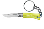 Couteau pliant Opinel Porte-clés Colorama n°02 lame 3,5cm manche charme anis
