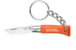 Couteau pliant Opinel Porte-clés Colorama n°02 lame 3,5cm manche charme orange