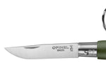 Couteau pliant Opinel Porte-clés Colorama n°04 lame 5cm manche charme kaki