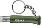 Couteau pliant Opinel Porte-clés Colorama n°04 lame 5cm manche charme kaki