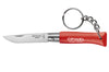 Couteau pliant Opinel Porte-clés Colorama n°04 lame 5cm manche charme rouge