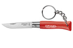 Couteau pliant Opinel Porte-clés Colorama n°04 lame 5cm manche charme rouge