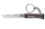 Couteau pliant Opinel Porte-clés Colorama n°04 lame 5cm manche charme noir brun
