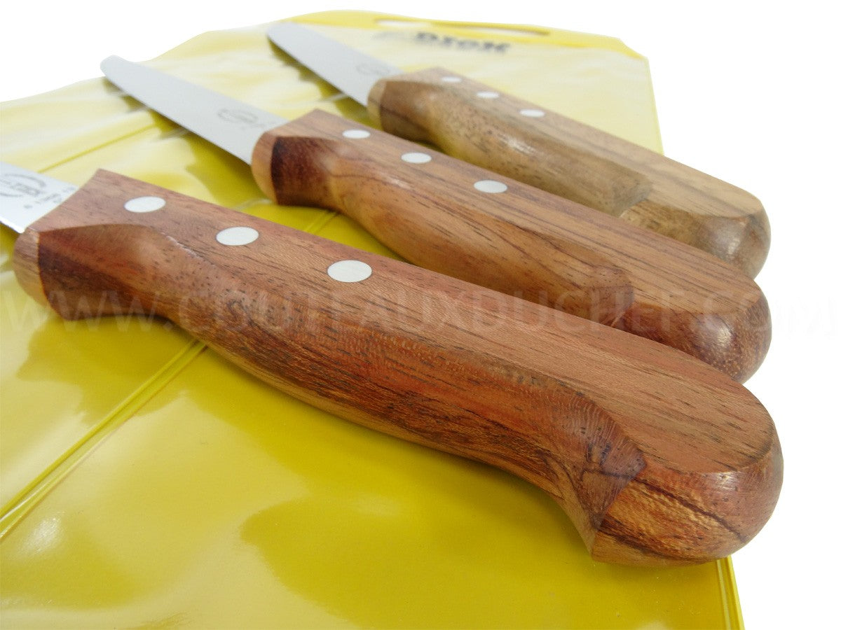 Pochette de 3 couteaux de boucher DICK Bois désosseur+saigner+boucher