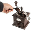 Moulin à café manuel Peugeot Nostalgie en hêtre chocolat 21cm