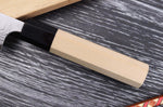 Couteau universel japonais artisanal Masakage Shimo 12cm Shirogami