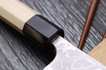Couteau universel japonais artisanal Masakage Shimo 12cm Shirogami
