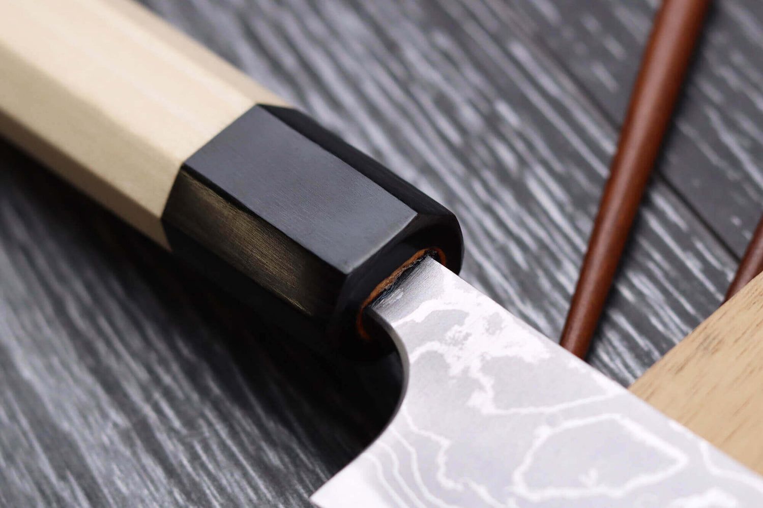 Couteau universel japonais artisanal Masakage Shimo 12cm Shirogami