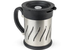 Moulin à café et cafetière à piston 2 en 1 Peugeot Paris Press en inox / ABS 15cm