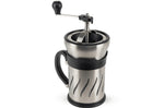 Moulin à café et cafetière à piston 2 en 1 Peugeot Paris Press en inox / ABS 15cm