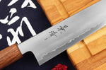 Couteau kiritsuke japonais artisanal Kagekiyo Tedukuri 24cm