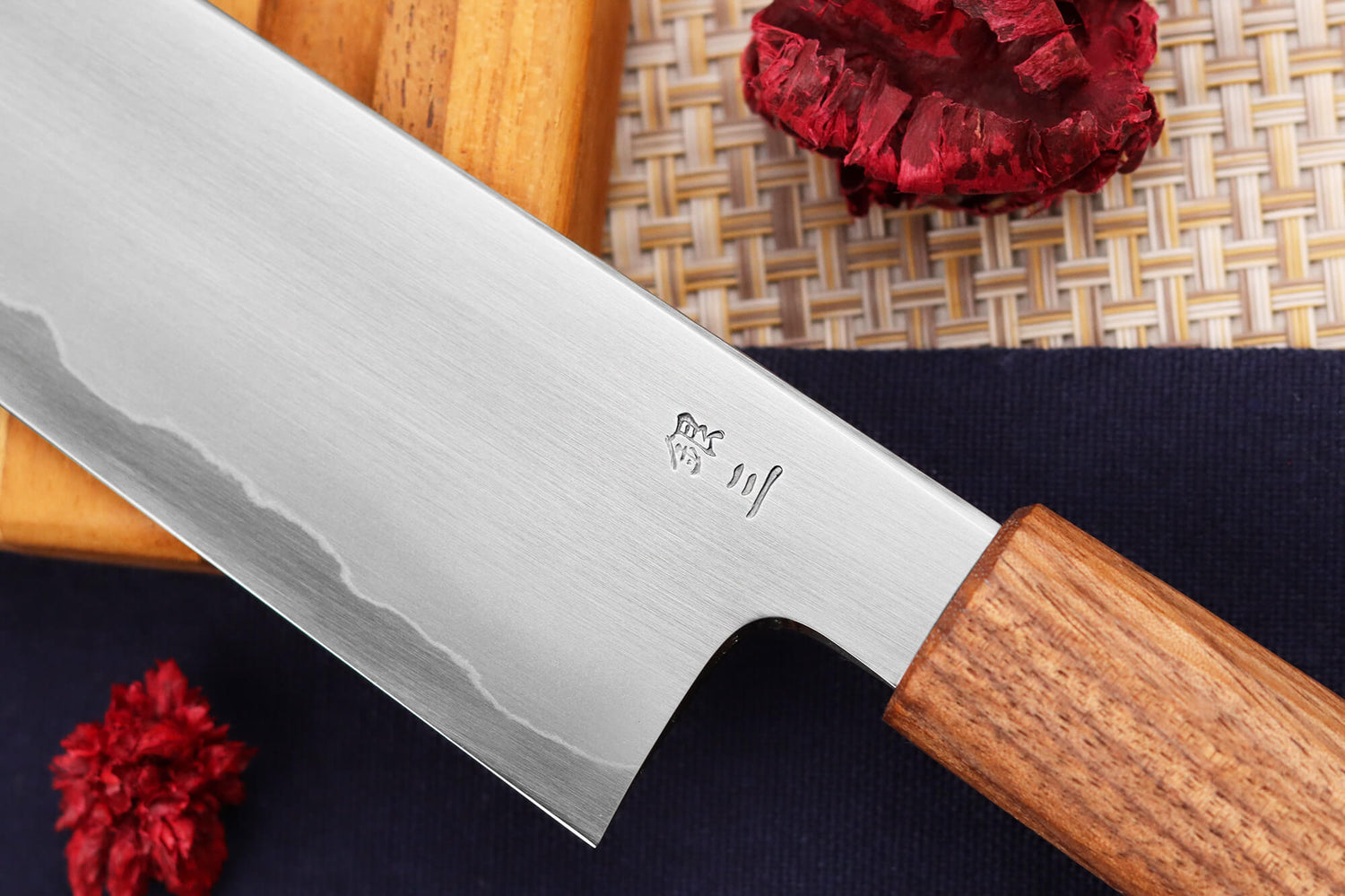Couteau kiritsuke japonais artisanal Kagekiyo Tedukuri 24cm
